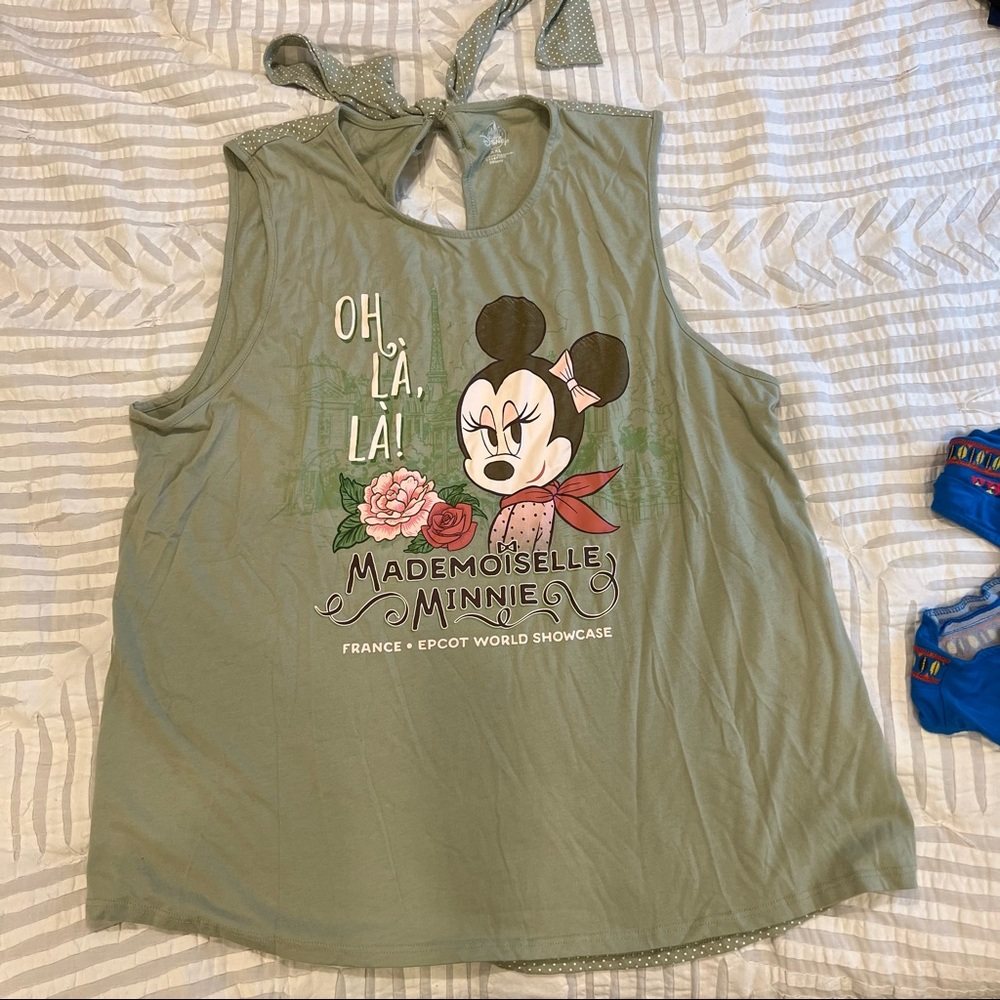 EUC Minnie Epcot Top XXL